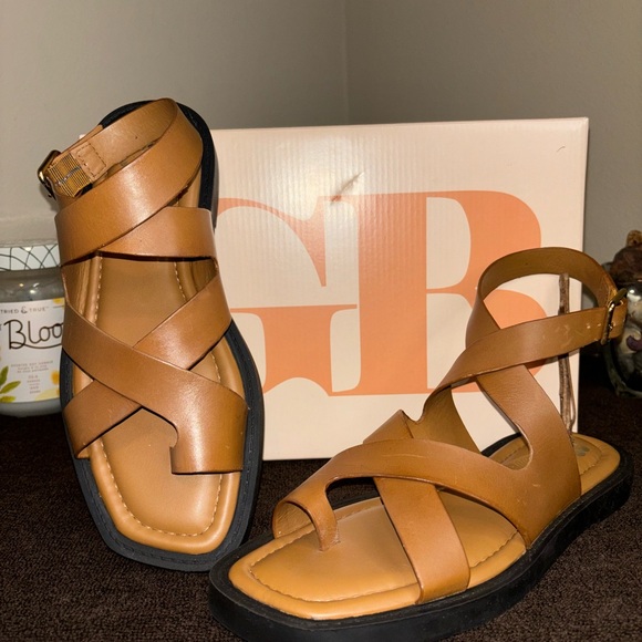 Brand new sandals; very cute, nice, & comfortable with black sole. - Picture 10 of 10